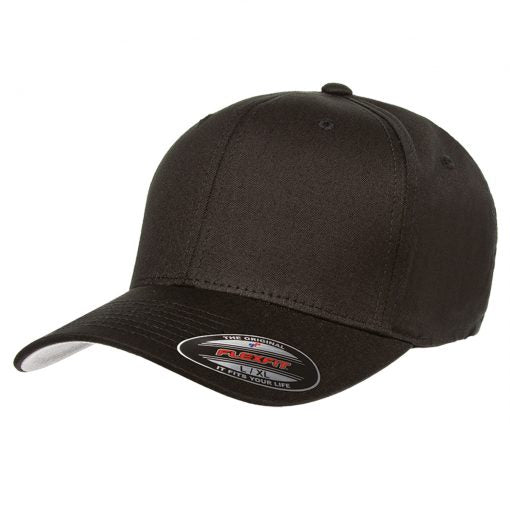 FlexFit 5001 Classic V-Flex Twill Cap - Custom Embroidered