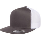 YP 6006 Flat Billed Trucker Hat - Custom Embroidery