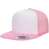 YP 6006 Flat Billed Trucker Hat - Custom Embroidery