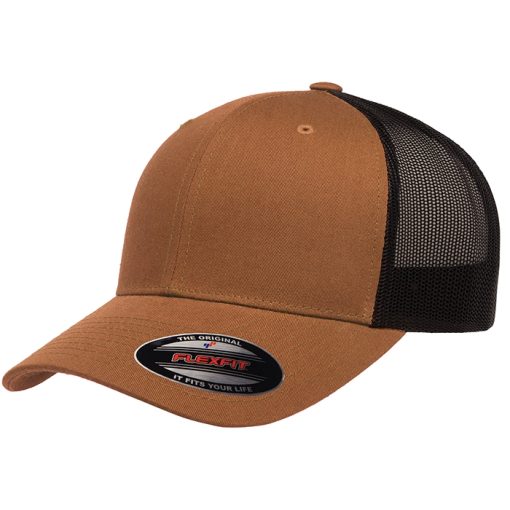 Flexfit 6511 Trucker Mesh Back Cap - Custom Embroidered