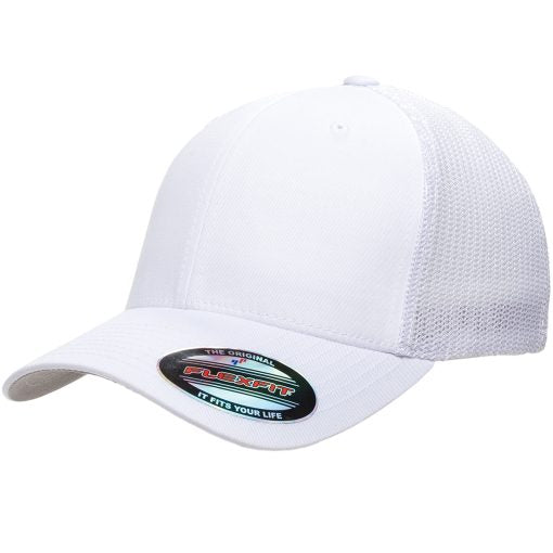 Flexfit 6511 Trucker Mesh Back Cap - Custom Embroidered