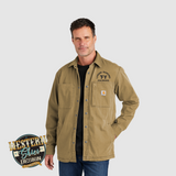 Carhartt Rugged Flex Fleece-Lined Shirt Jac -  Customized Logo