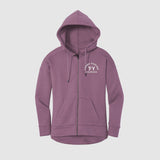 District Womens Perfect Weight Hoodie Drop Shoulder Sweatshirt - Custom Embroidery