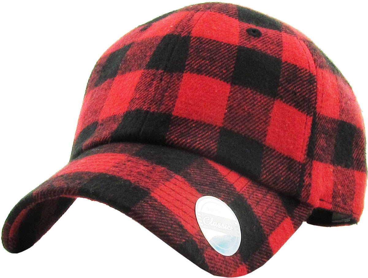KB Buffalo Plaid Buckle - Custom Embroidered