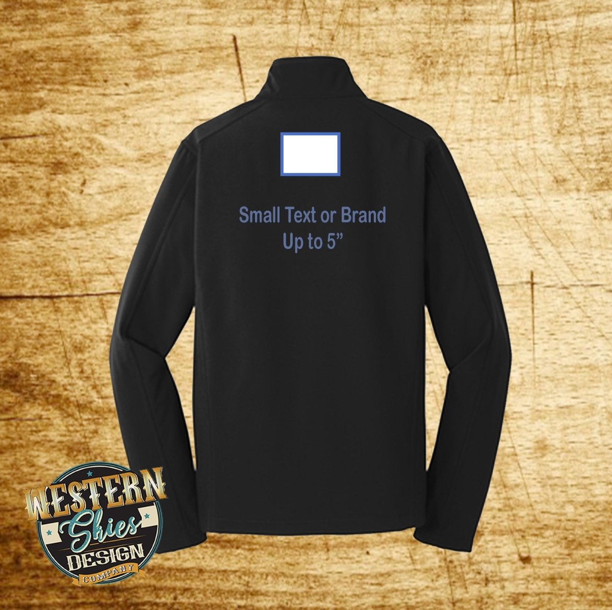 Add on Embroidery - Jacket Backs - Western Skies Design Company