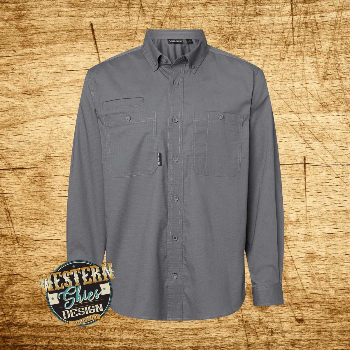 Dri Duck Craftsman Woven Long Sleeve Shirt - Western Skies Design Company