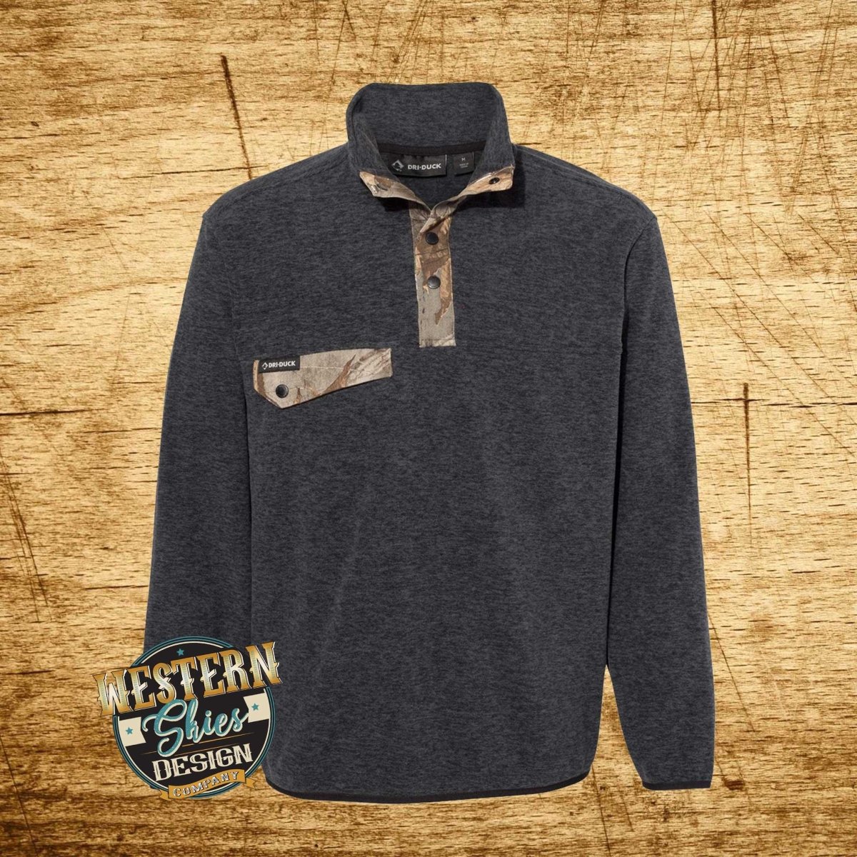 Dri Duck Denali Mountain Fleece Pullover Sweatshirt - Western Skies Design Company