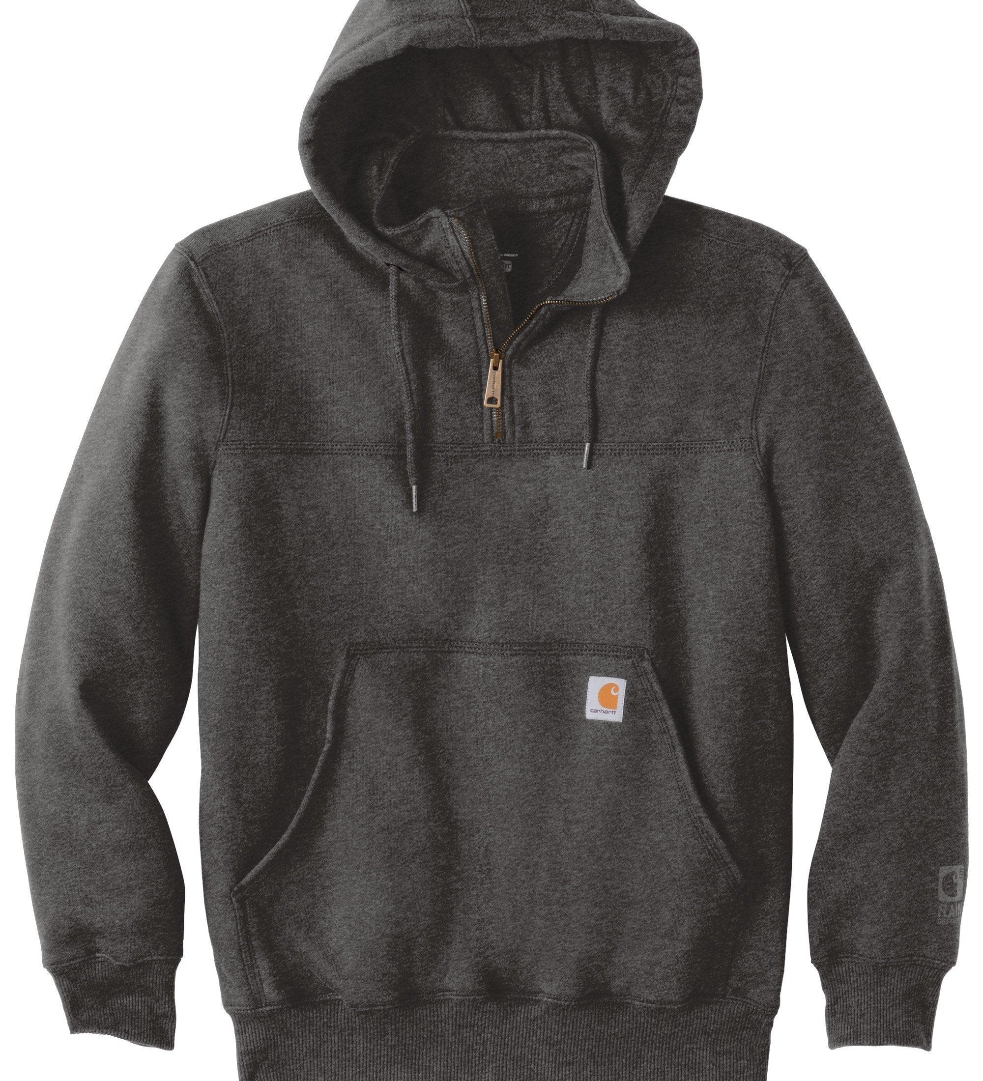 Carhartt Paxton Heavyweight Rain Defender Quarter Zip Sweatshirt - Custom Logo