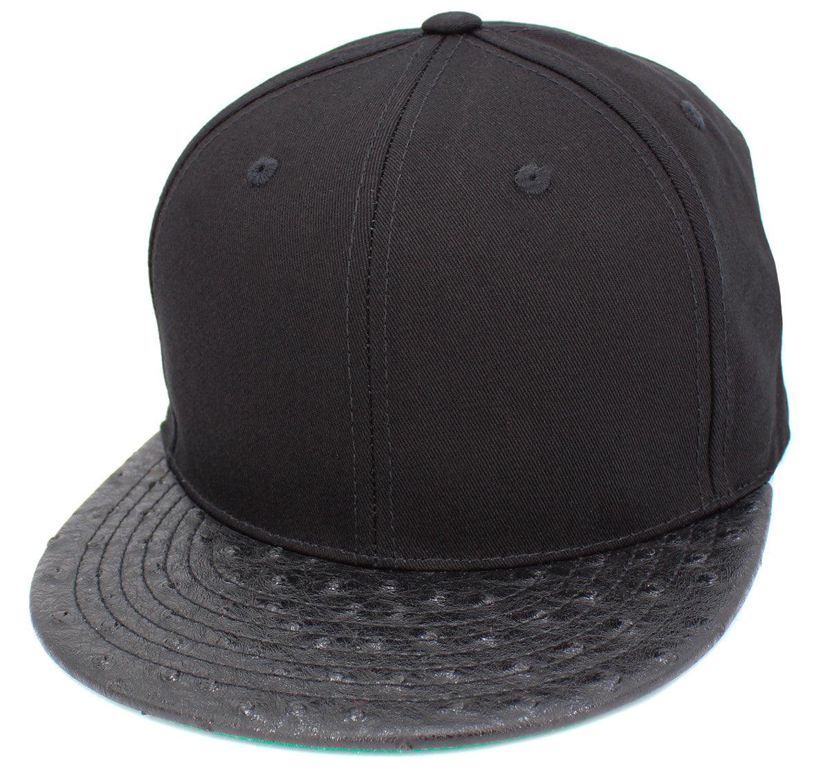 KB Faux Ostrich Bill Snapbacks - Western Skies Design Company