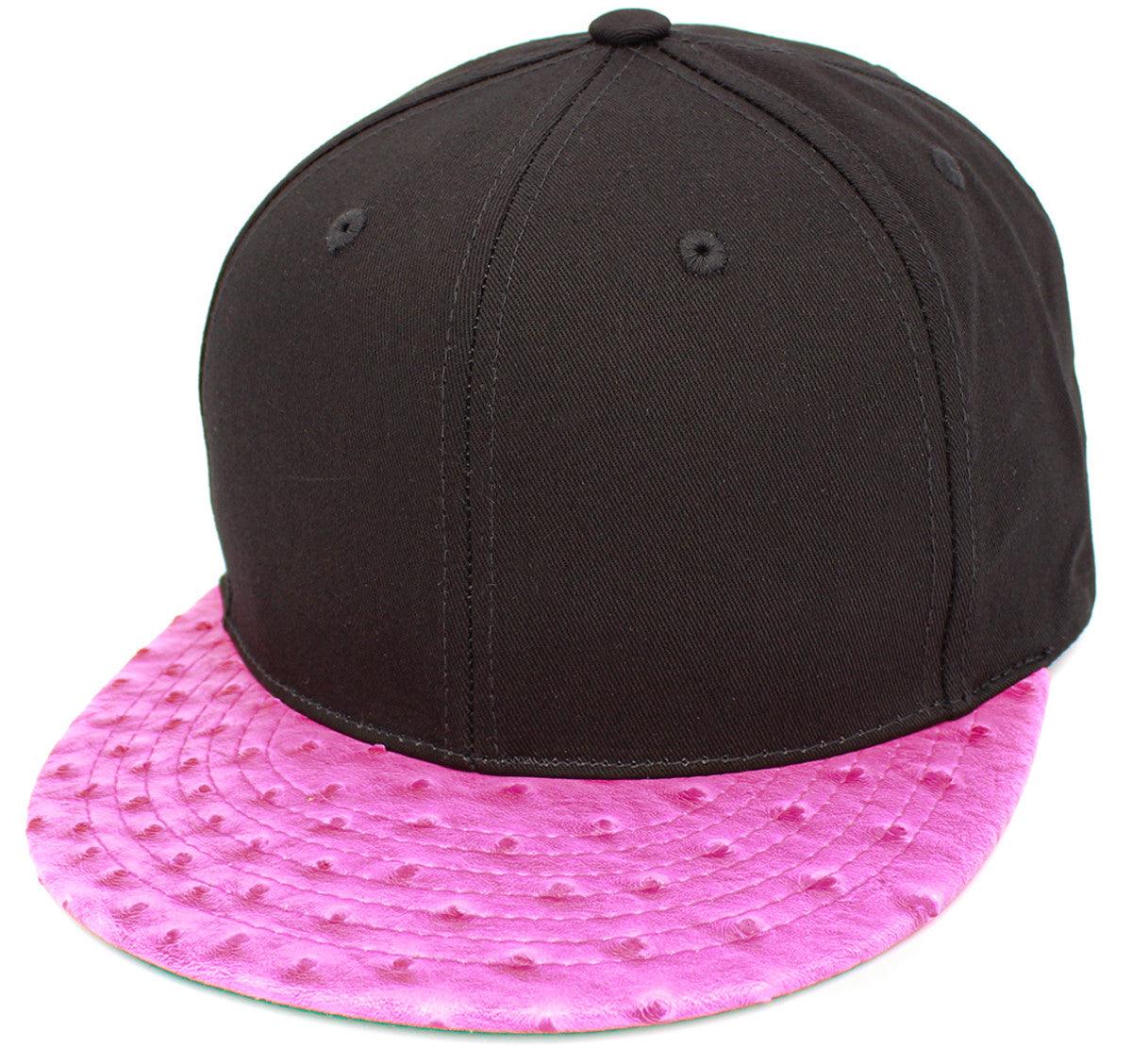 KB Faux Ostrich Bill Snapbacks - Western Skies Design Company