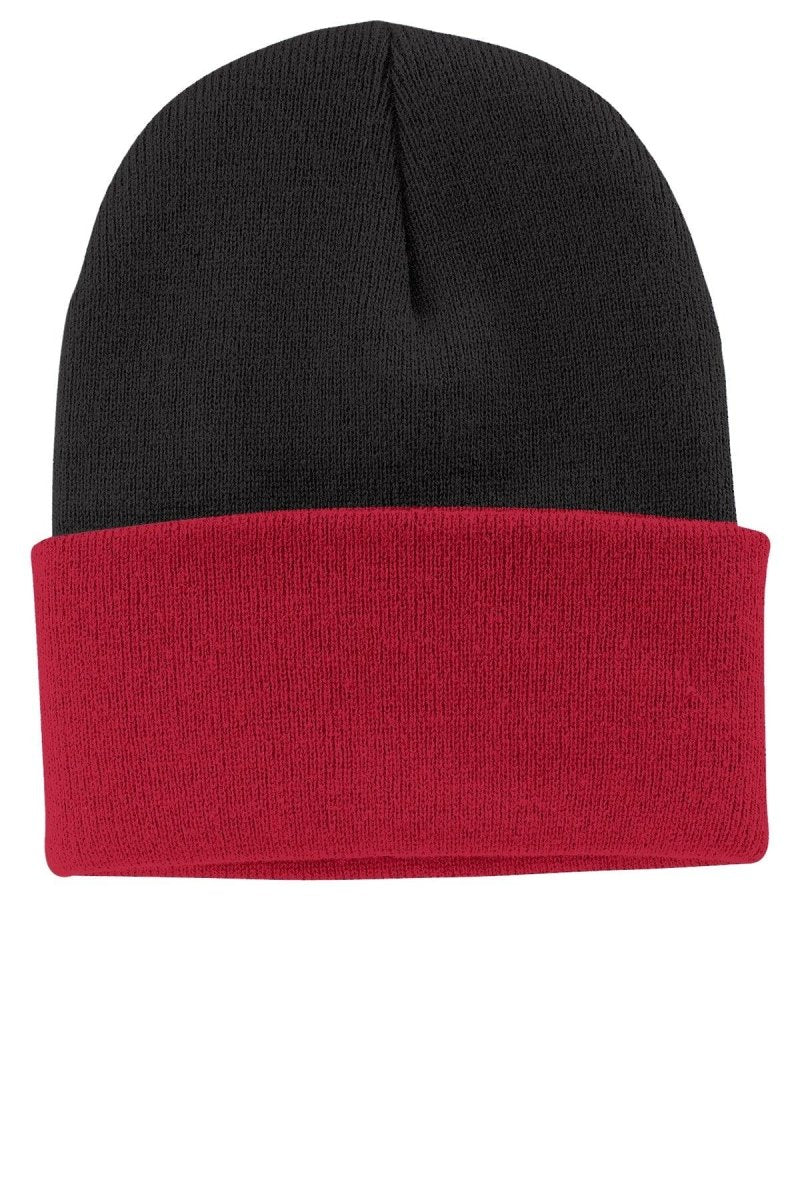Port Authority Custom Branded Cuff Knit Cap - Western Skies Design Company