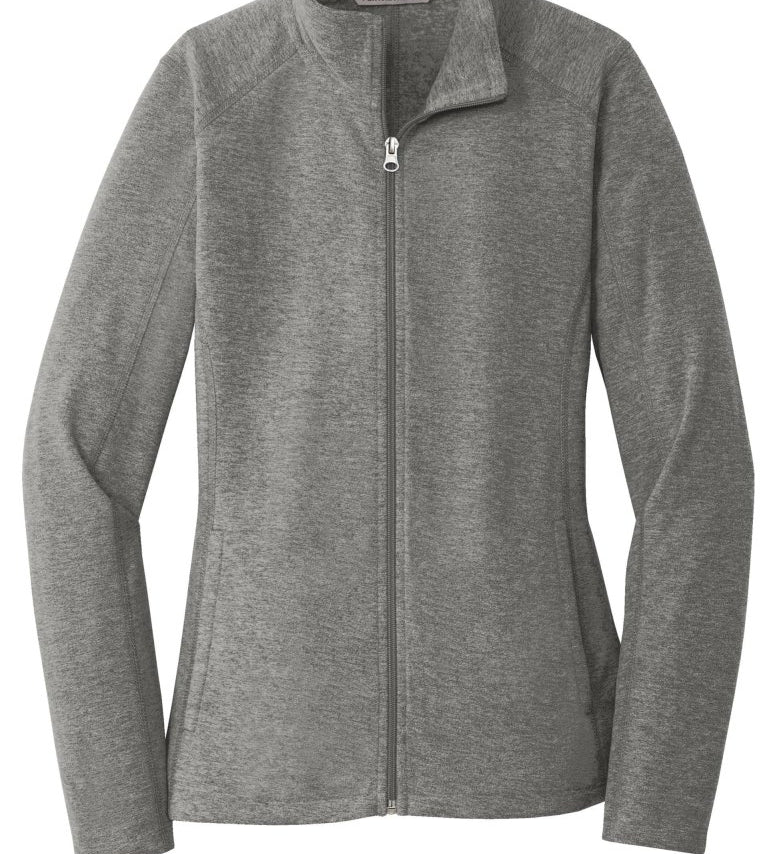 Port Authority® Ladies Heather Microfleece Full-Zip Jacket - Western Skies Design Company