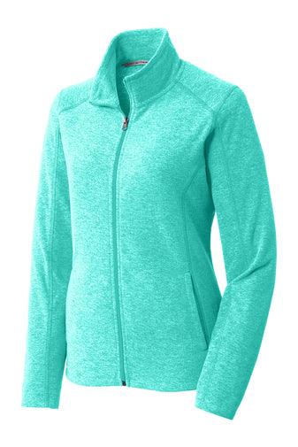 Port Authority® Ladies Heather Microfleece Full-Zip Jacket - Western Skies Design Company