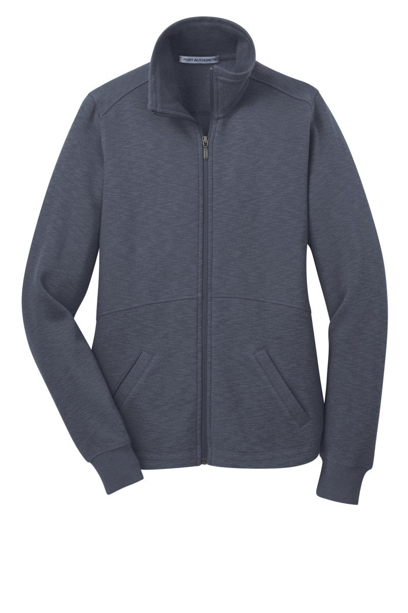 Port Authority® Ladies Slub Fleece Full-Zip Jacket - Western Skies Design Company