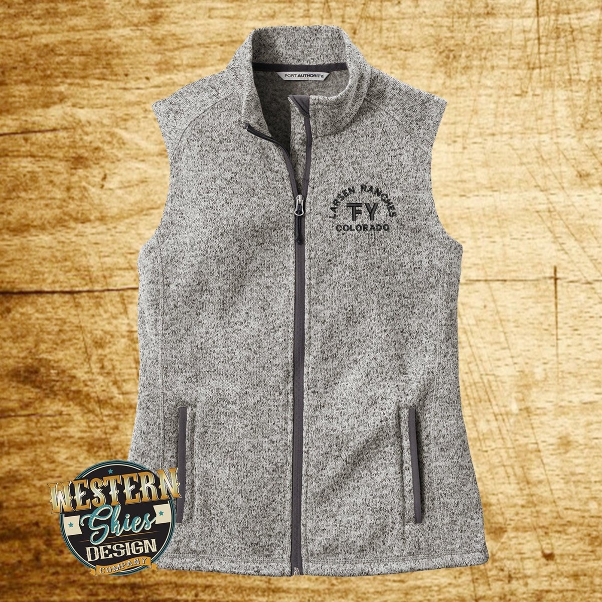 Port Authority ® Women's Sweater Fleece Vest - Western Skies Design Company