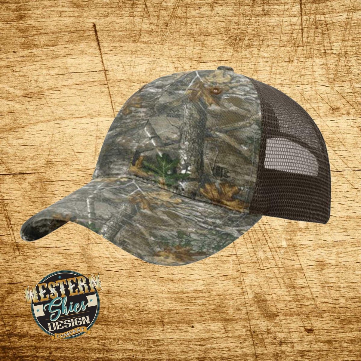 Richardson 111 Printed Washed Trucker - Western Skies Design Company