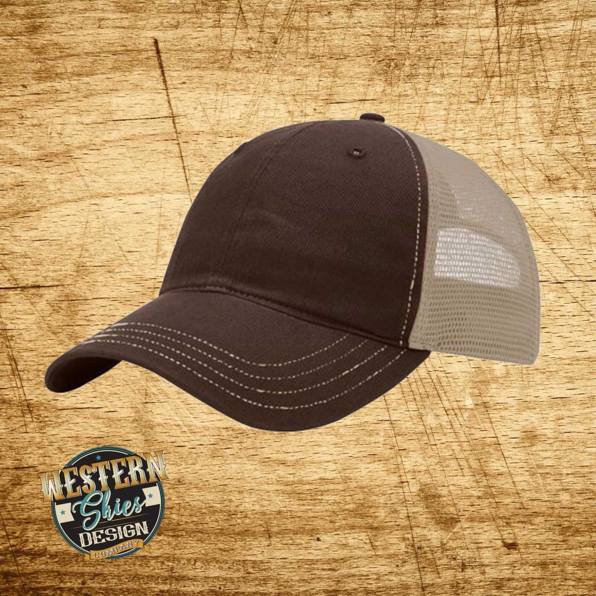 Richardson 111 Washed Trucker - Western Skies Design Company