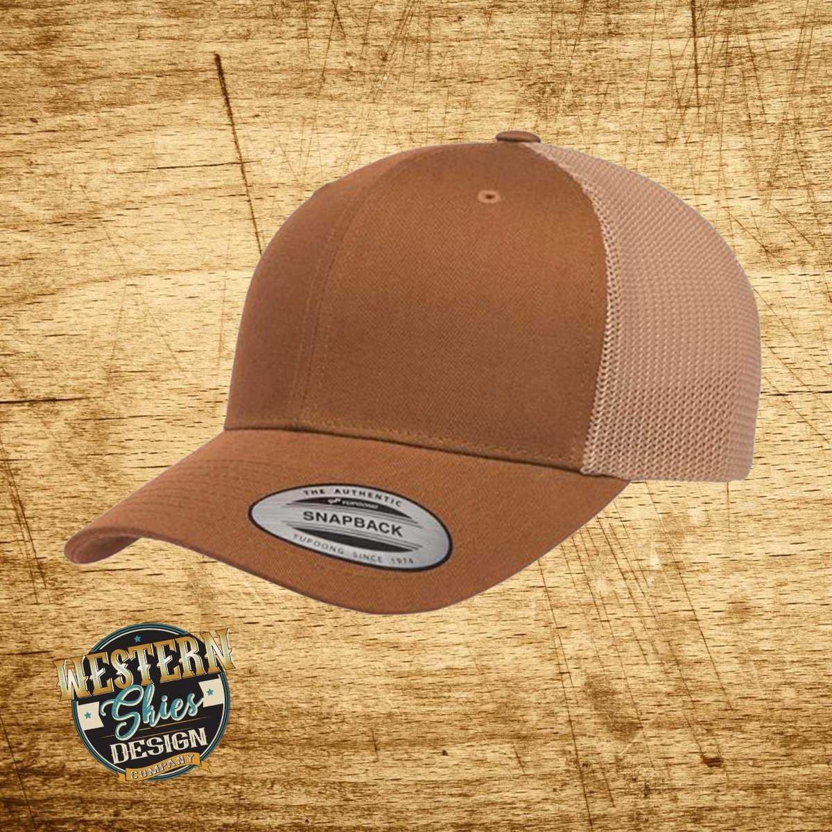 Yupoong 6606 Classic Trucker Hat - Western Skies Design Company